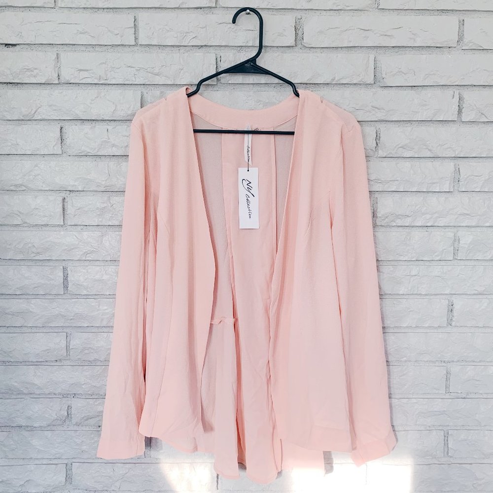 Elegant Pink Women's Jacket